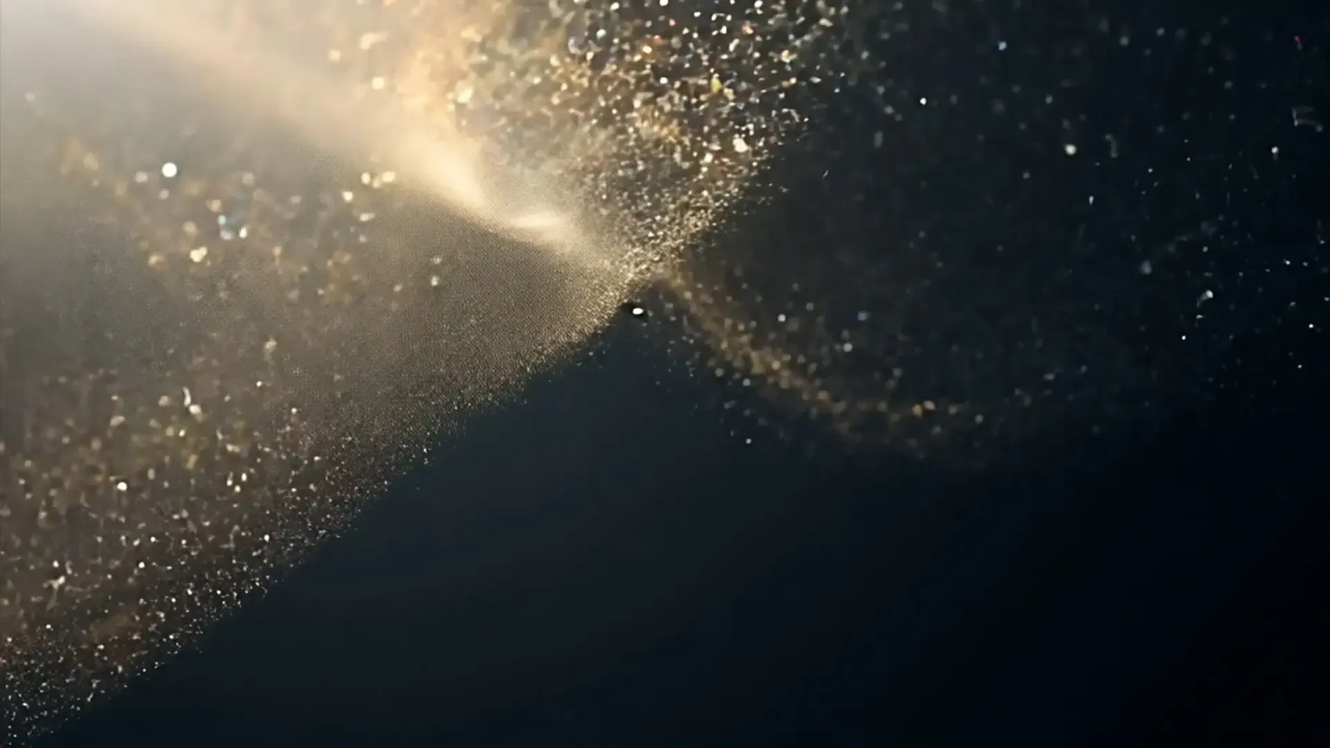 Glitter Dust Particle Overlay for Magical Video Effects